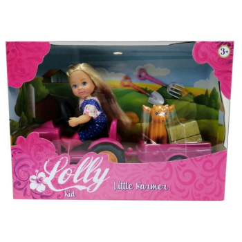 Evi farmerka z traktorem